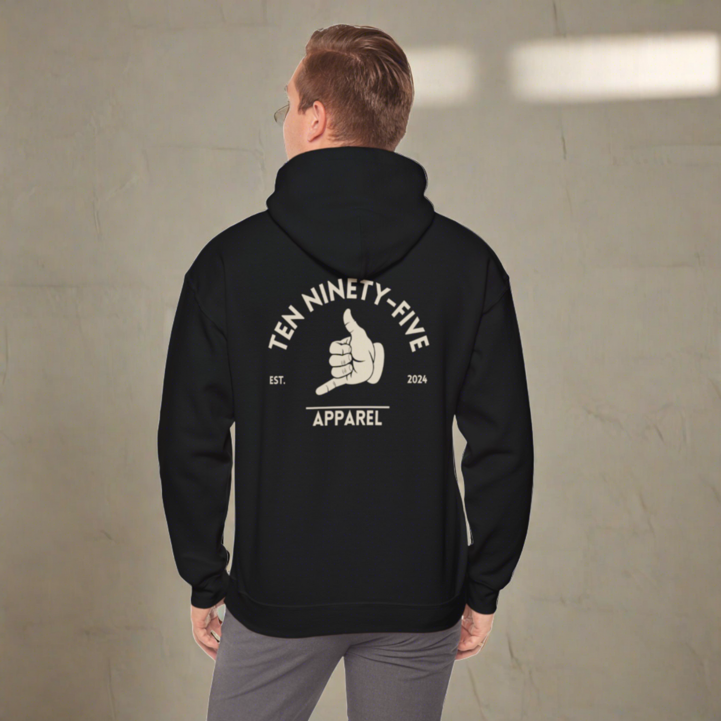 Ten Ninety-Five Hooded Sweatshirt: Hang Loose