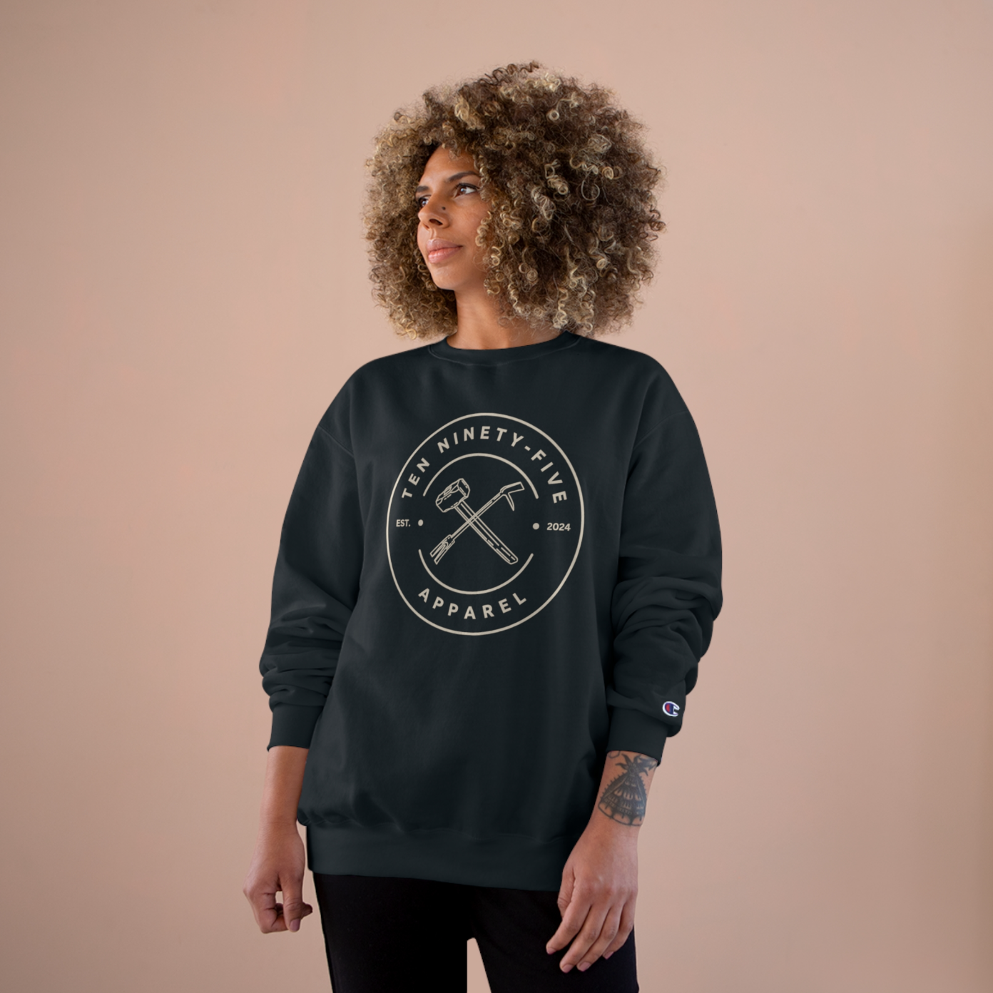 Champion - Powerblend Crewneck Sweatshirt: Ten Ninety-Five