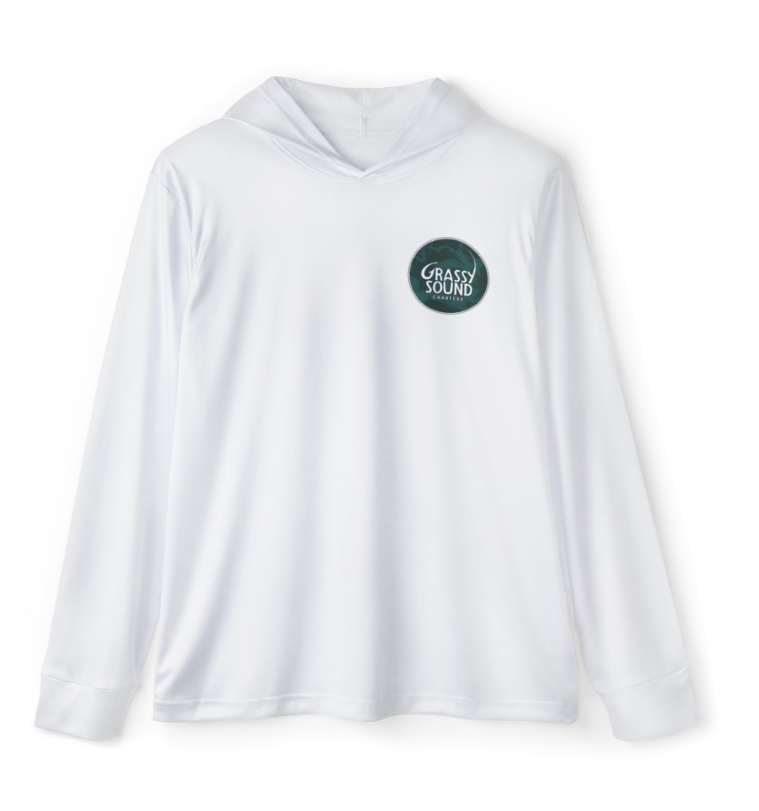 Grassy Sound UV Hooded Long Sleeve