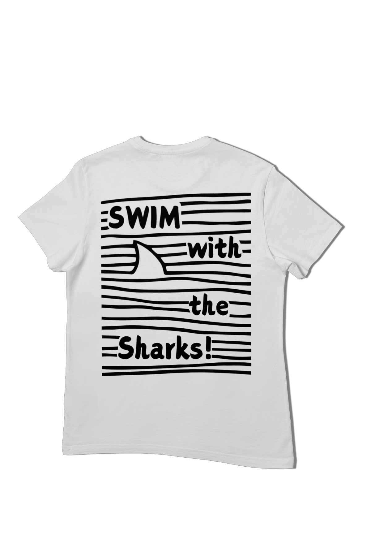 SCM Swim With The Sharks Tee