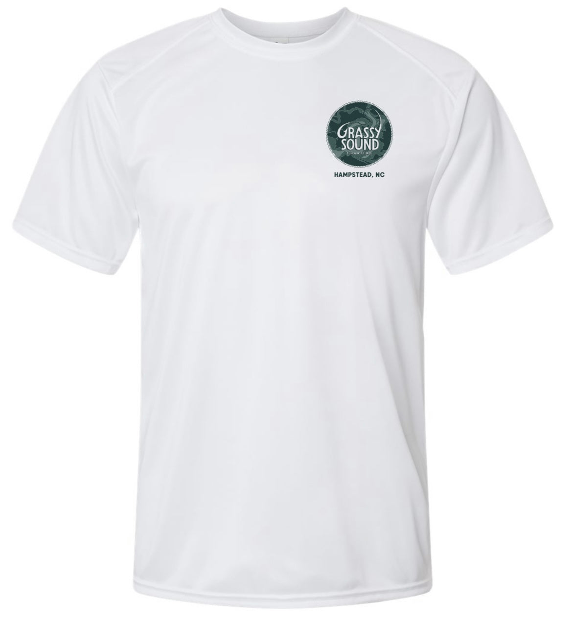 Grassy Sound Short Sleeve Cotton Tee