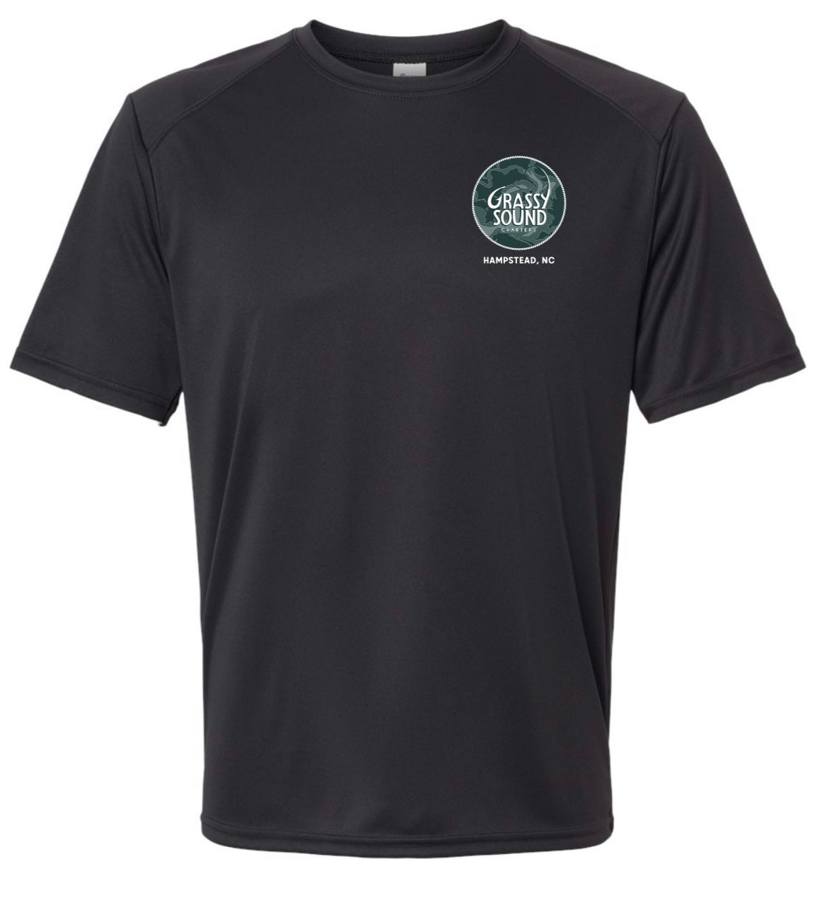 Grassy Sound Short Sleeve Cotton Tee