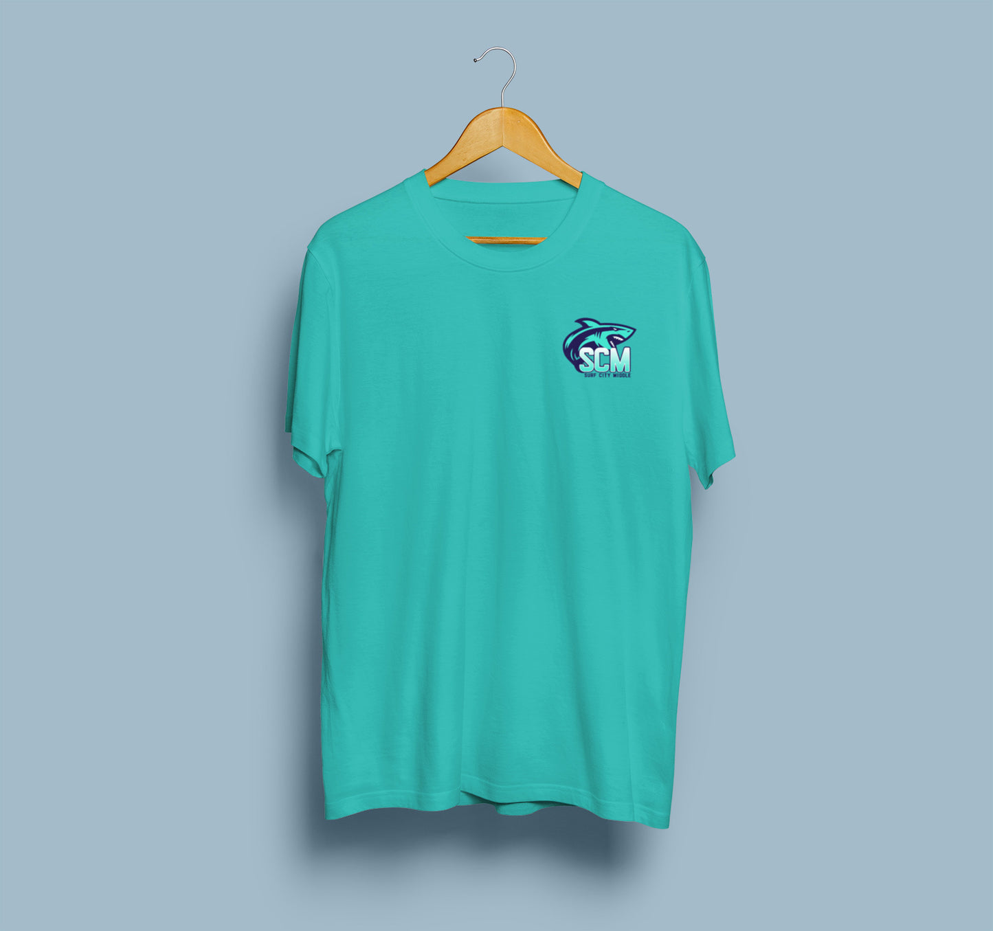 SCM Swim With The Sharks Tee