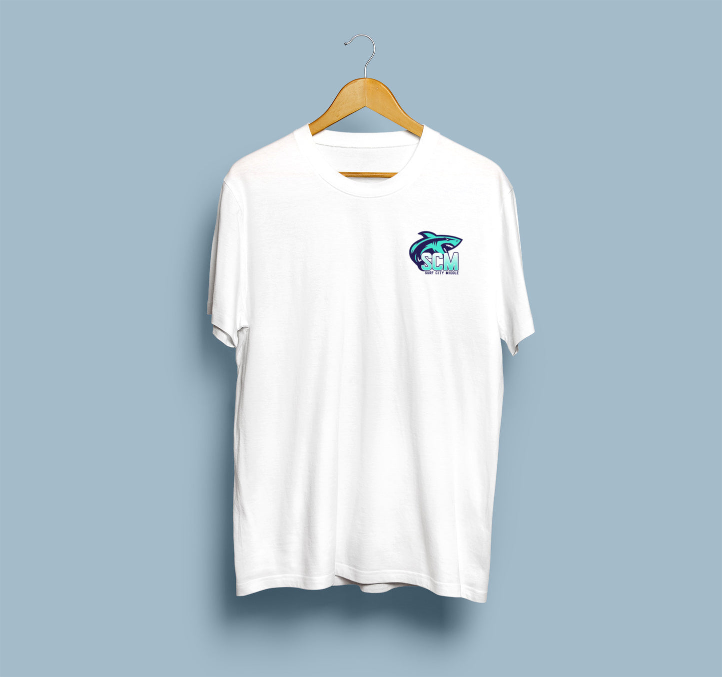 SCM Swim With The Sharks Tee