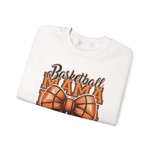 Basketball Mama Sweatshirt | Cozy Crewneck for Sports Moms | Gift for Mother's Day, Basketball Games, Family Events, Casual Wear