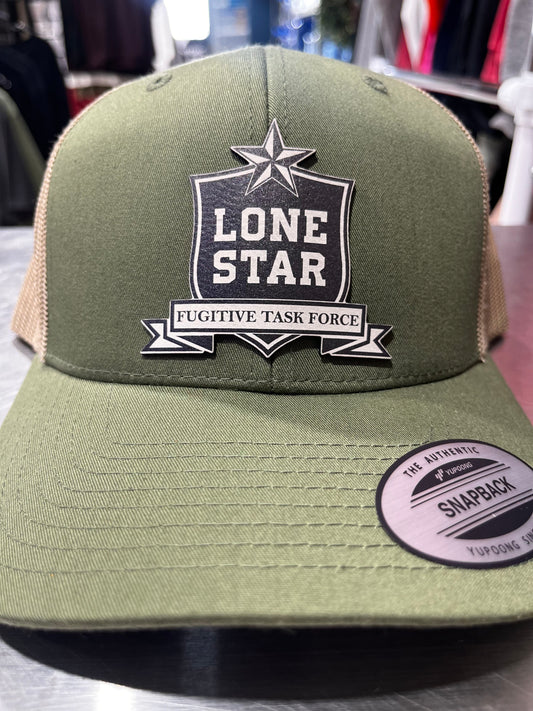 LSFTF Snap Back OD Green and Tan