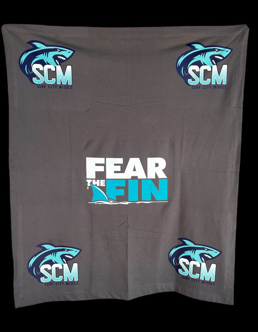 SCM Fear the Fin Blanket