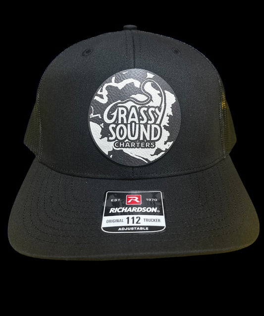 Grassy Sound Snap Back (B&W)